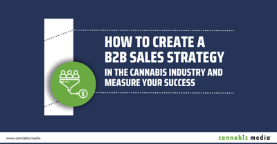 Creating a Successful B2B Sales Strategy in the Cannabis Industry