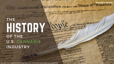 History of the U.S. Cannabis Industry and Cannabis Business Licenses