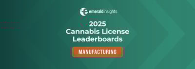 Emerald Insights #126: 2025 Cannabis Manufacturing License Leaderboards